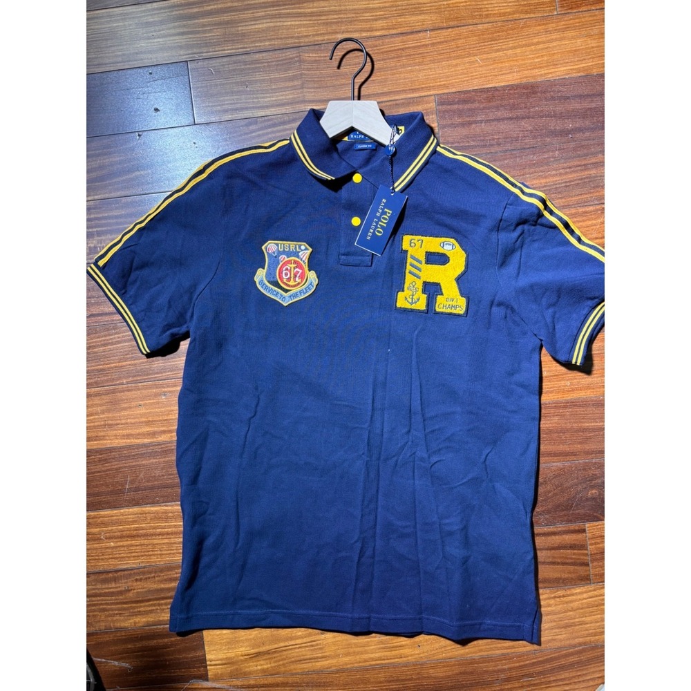 Polo Ralph Lauren Mens Sz Medium POLO short sleeve Shirt  NEW 19-67